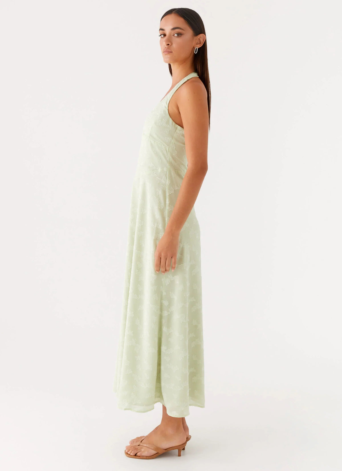 Francesca Midi Dress - Sage