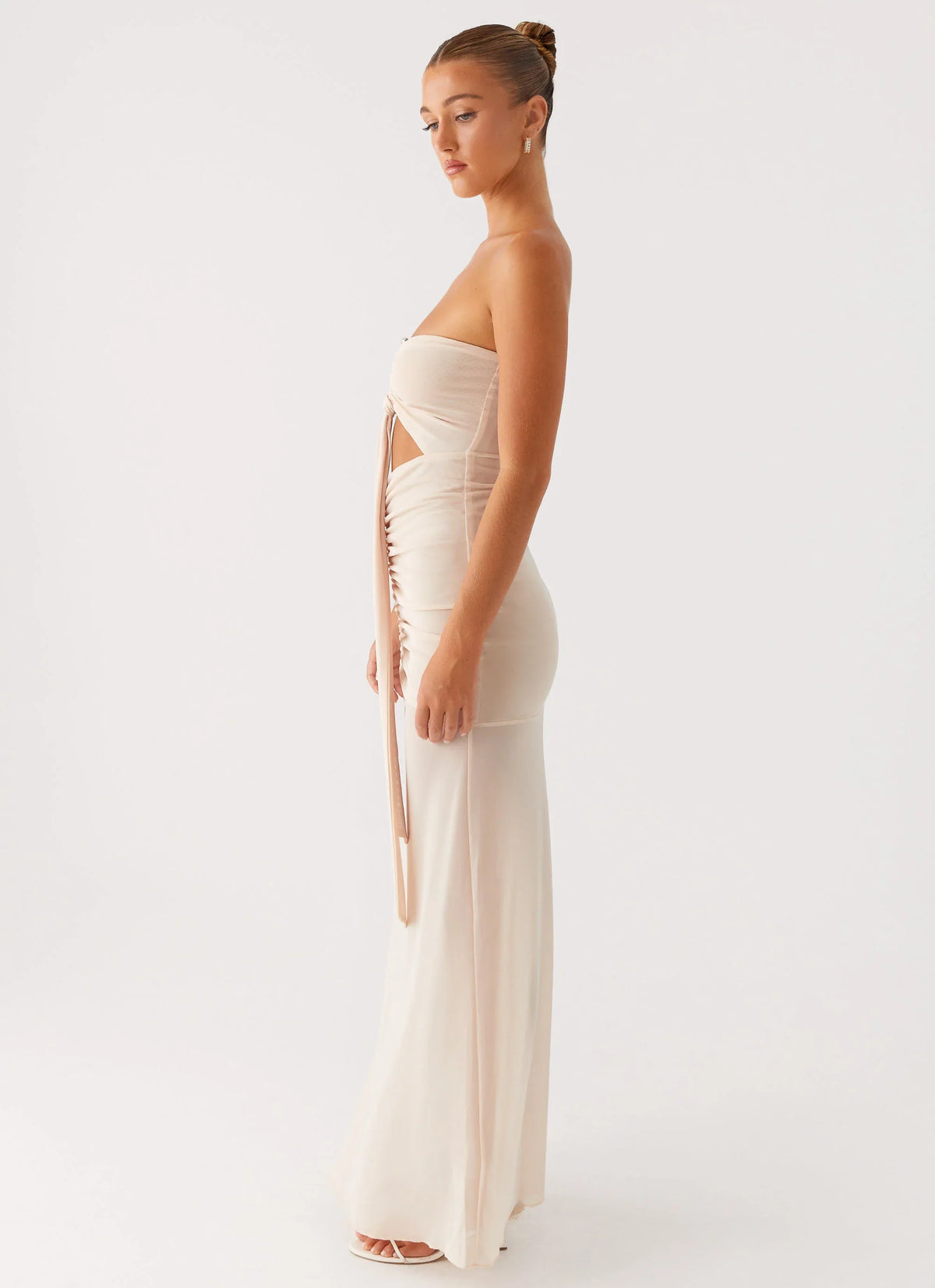 Lovie Maxi Dress - Beige